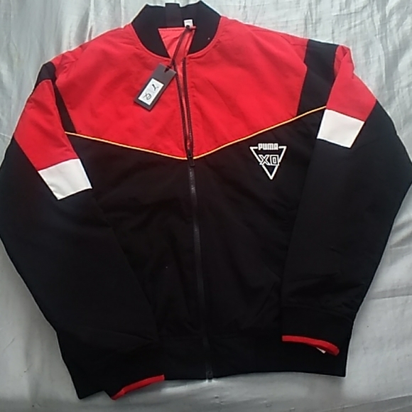 puma xo red jacket